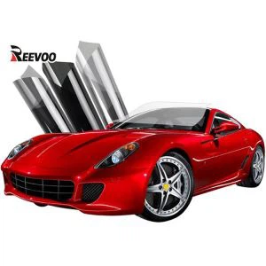 Scannáin Fuinneoige Feithicleach Dubh Scannán Gloine Gréine Daite Blackout