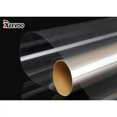 4mil Slándáil sábháilteachta pléascadh-cruthúnas scannán fuinneoga gloine trédhearcach scaoileadh peataí