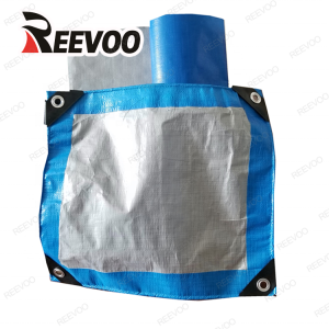 Bileoga Polaitiléin Pe Clúdach Truck Tarp Tarpaulin